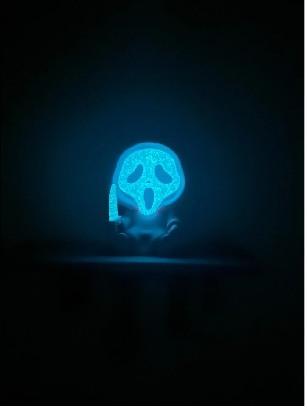 Ghost face figure Glow in the dark